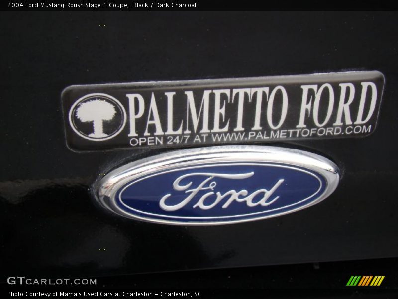 Black / Dark Charcoal 2004 Ford Mustang Roush Stage 1 Coupe