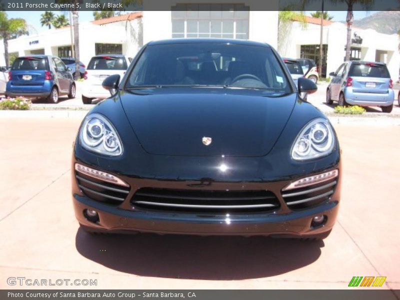 Black / Black 2011 Porsche Cayenne S