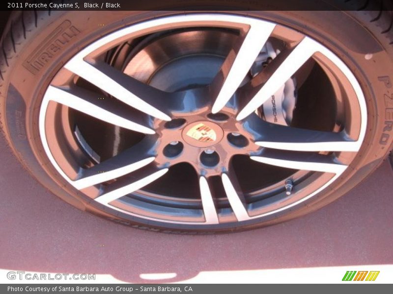 Black / Black 2011 Porsche Cayenne S