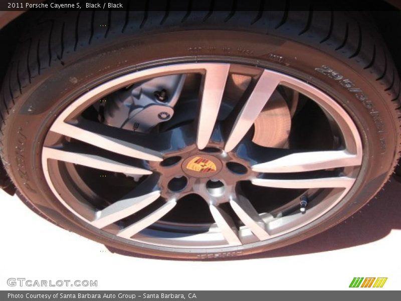 Black / Black 2011 Porsche Cayenne S