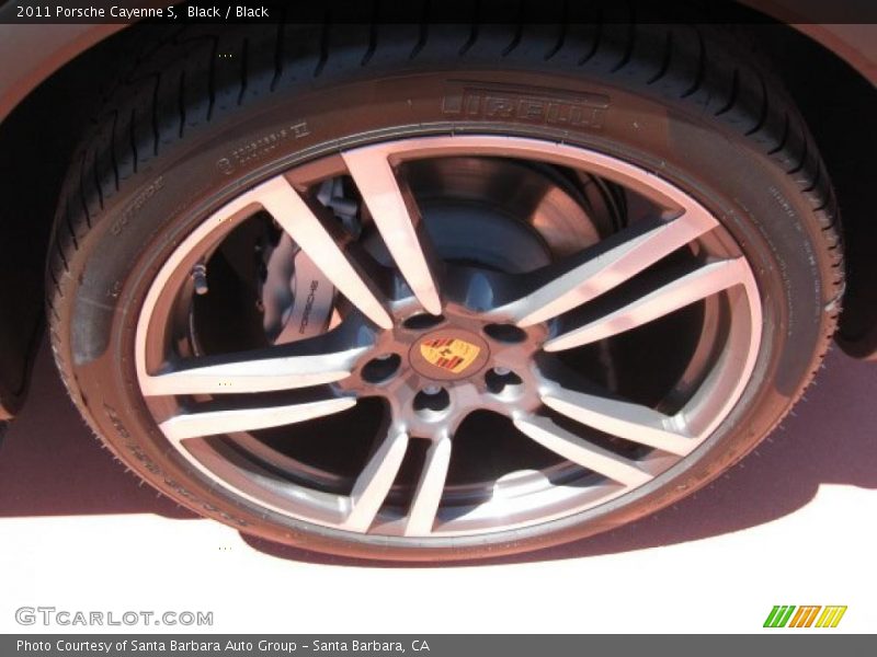 Black / Black 2011 Porsche Cayenne S