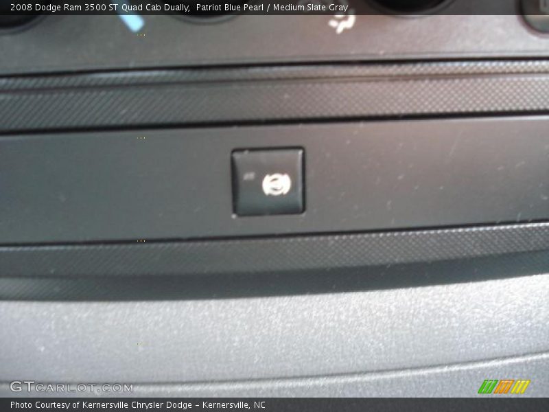 Patriot Blue Pearl / Medium Slate Gray 2008 Dodge Ram 3500 ST Quad Cab Dually