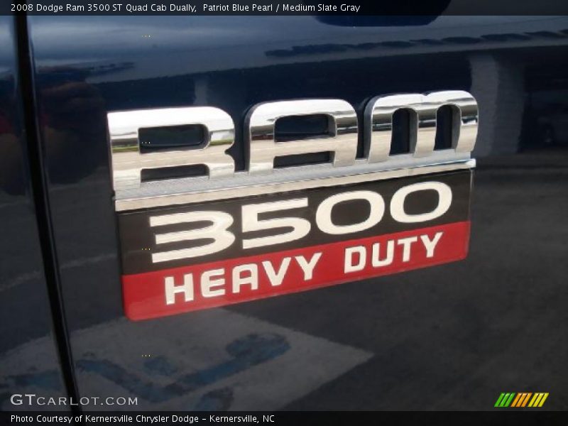  2008 Ram 3500 ST Quad Cab Dually Logo