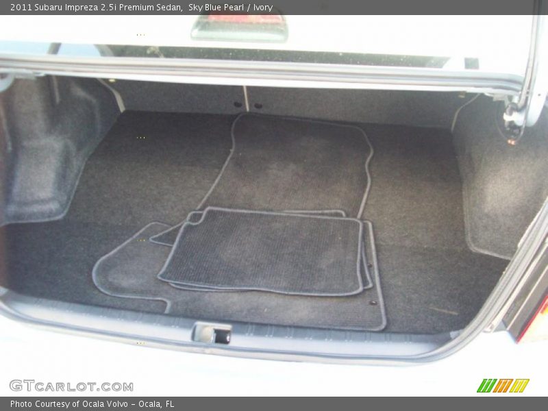 Sky Blue Pearl / Ivory 2011 Subaru Impreza 2.5i Premium Sedan