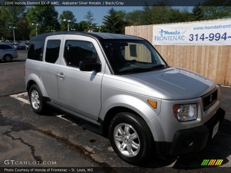 Alabaster Silver Metallic / Black/Gray 2006 Honda Element EX-P AWD