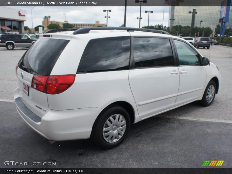 Arctic Frost Pearl / Stone Gray 2006 Toyota Sienna LE