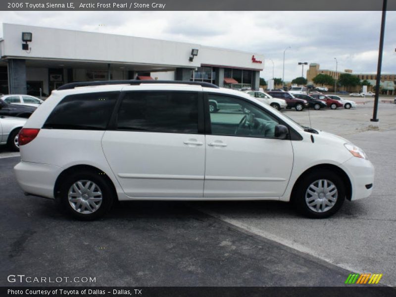 Arctic Frost Pearl / Stone Gray 2006 Toyota Sienna LE