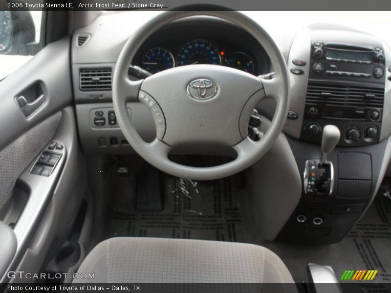 Arctic Frost Pearl / Stone Gray 2006 Toyota Sienna LE