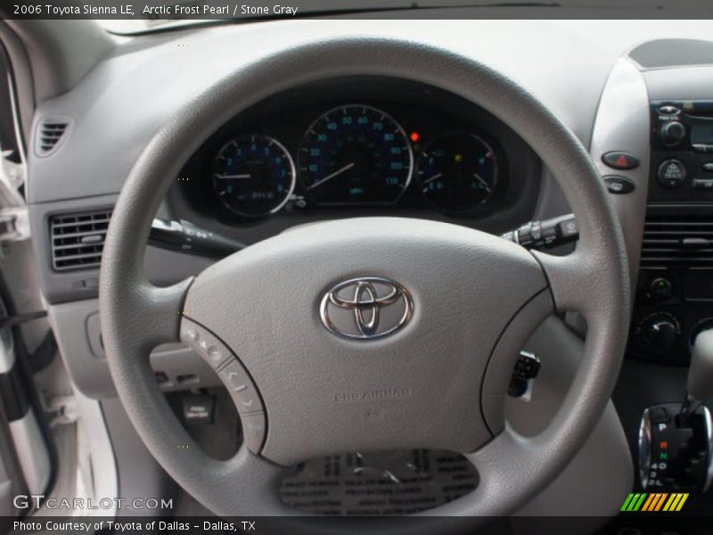 Arctic Frost Pearl / Stone Gray 2006 Toyota Sienna LE