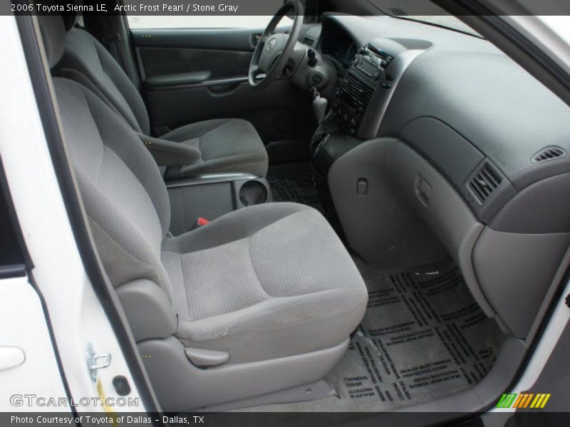 Arctic Frost Pearl / Stone Gray 2006 Toyota Sienna LE