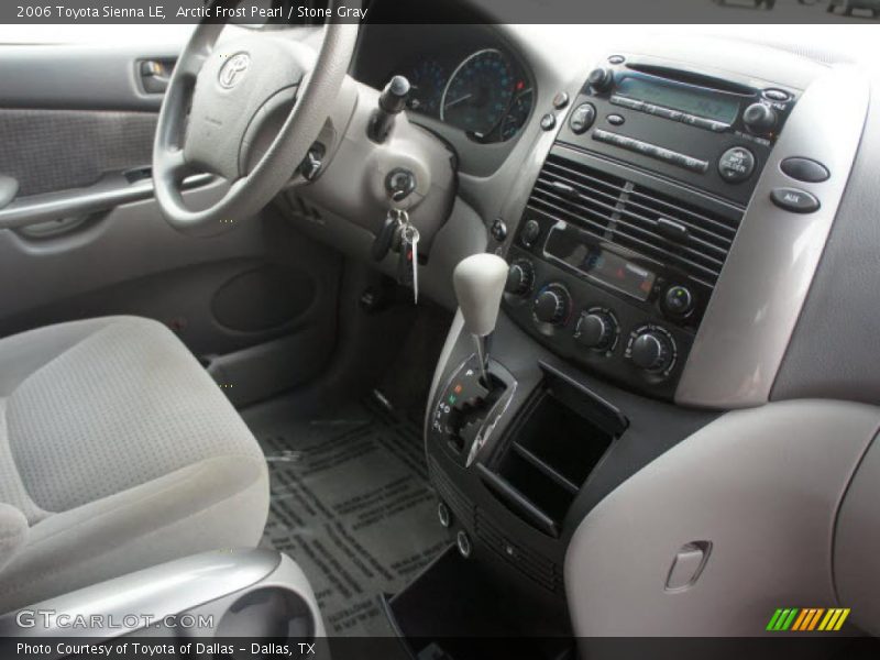 Arctic Frost Pearl / Stone Gray 2006 Toyota Sienna LE