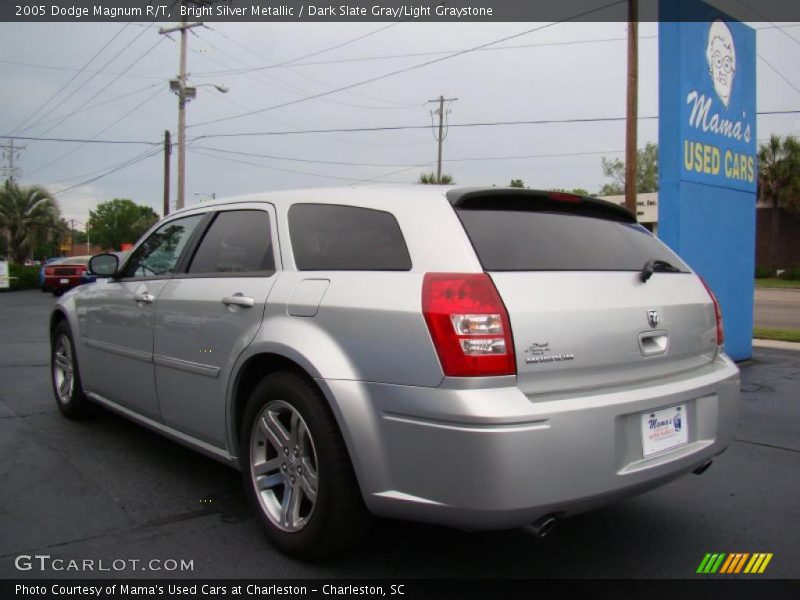 Bright Silver Metallic / Dark Slate Gray/Light Graystone 2005 Dodge Magnum R/T