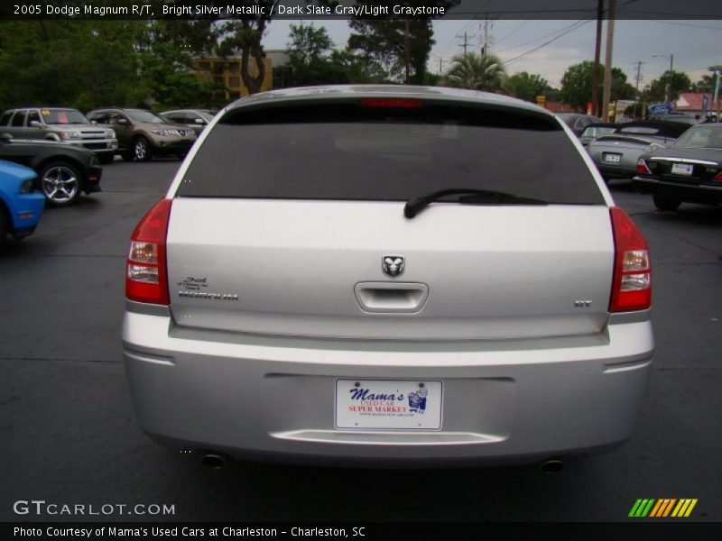 Bright Silver Metallic / Dark Slate Gray/Light Graystone 2005 Dodge Magnum R/T