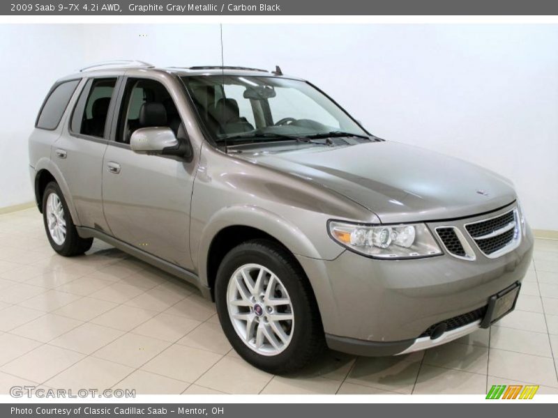 Graphite Gray Metallic / Carbon Black 2009 Saab 9-7X 4.2i AWD