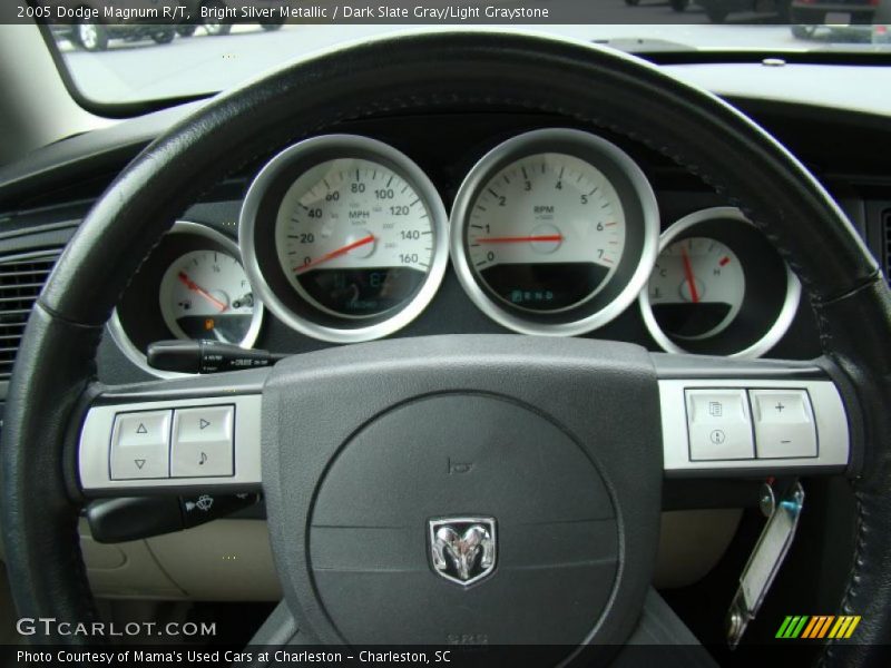 Bright Silver Metallic / Dark Slate Gray/Light Graystone 2005 Dodge Magnum R/T