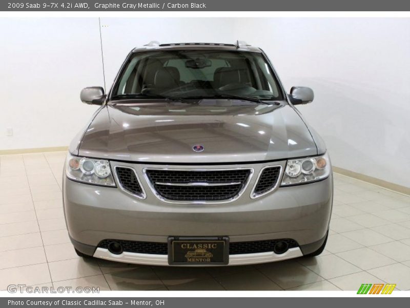 Graphite Gray Metallic / Carbon Black 2009 Saab 9-7X 4.2i AWD