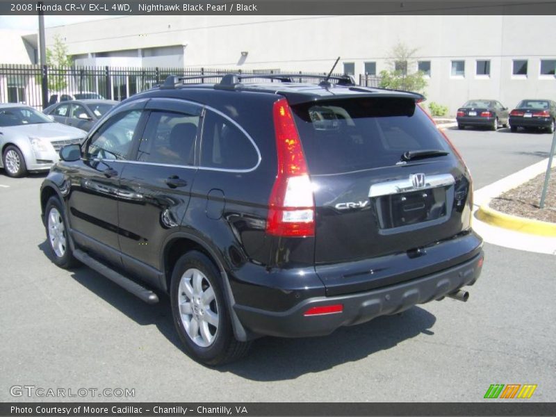 Nighthawk Black Pearl / Black 2008 Honda CR-V EX-L 4WD
