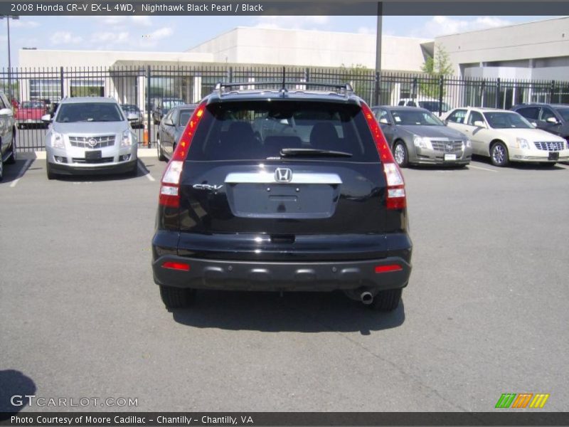 Nighthawk Black Pearl / Black 2008 Honda CR-V EX-L 4WD