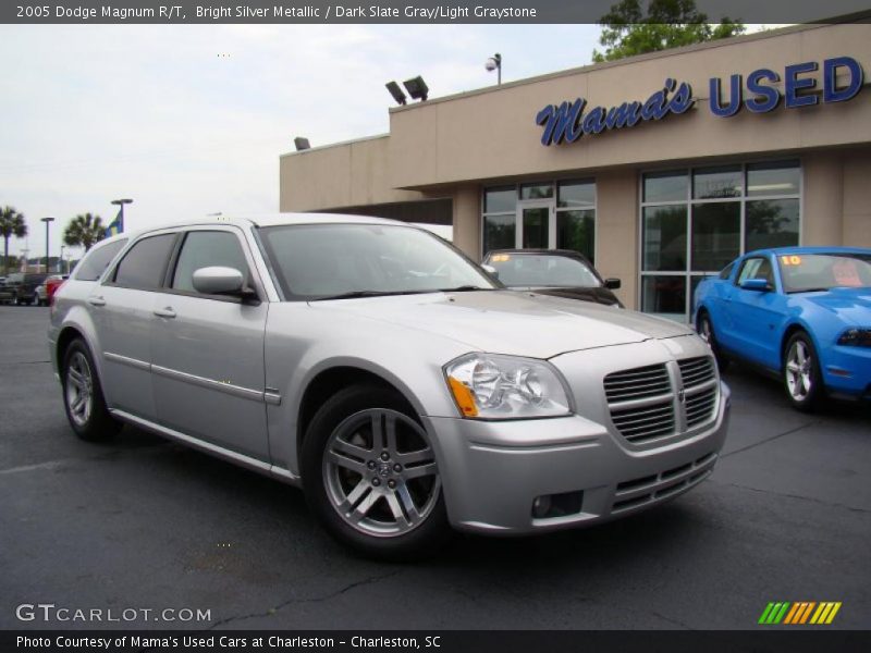 Bright Silver Metallic / Dark Slate Gray/Light Graystone 2005 Dodge Magnum R/T