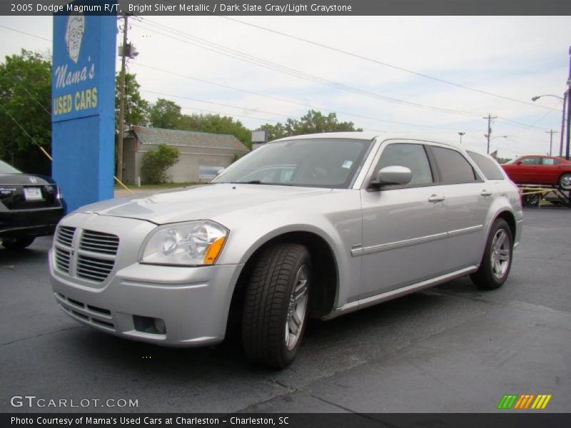 Bright Silver Metallic / Dark Slate Gray/Light Graystone 2005 Dodge Magnum R/T