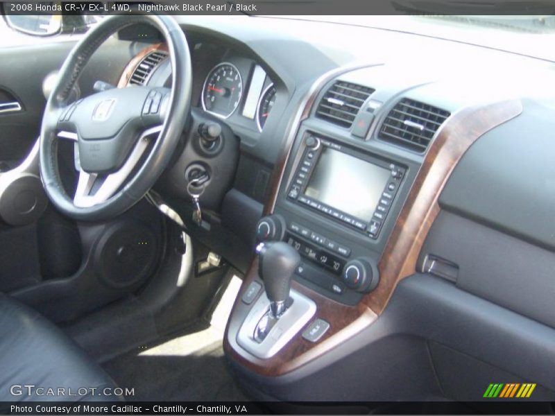 Nighthawk Black Pearl / Black 2008 Honda CR-V EX-L 4WD