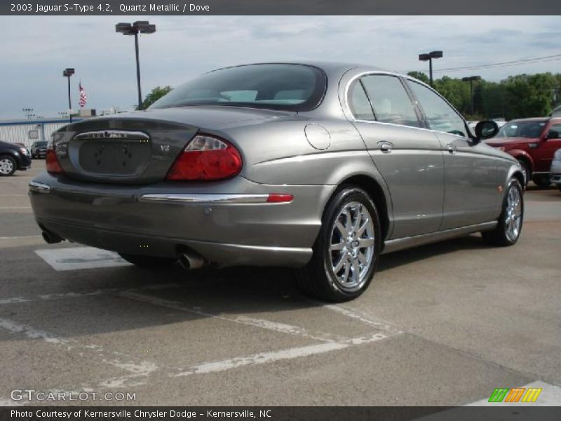 Quartz Metallic / Dove 2003 Jaguar S-Type 4.2
