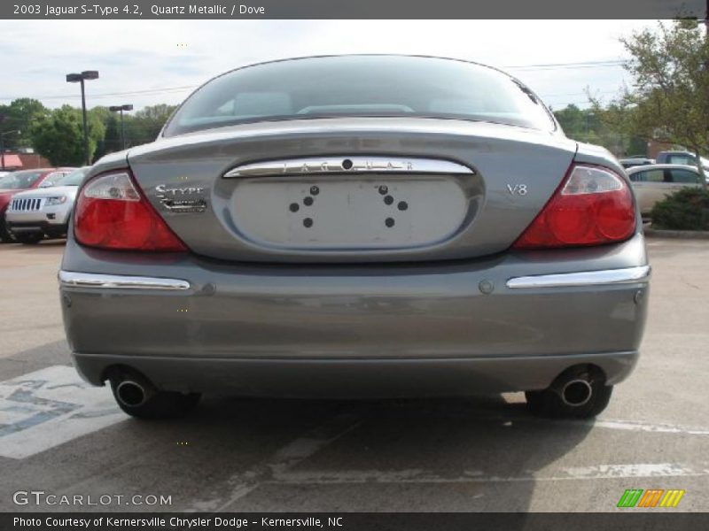Quartz Metallic / Dove 2003 Jaguar S-Type 4.2