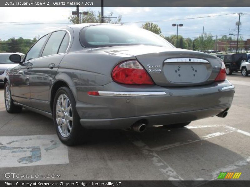 Quartz Metallic / Dove 2003 Jaguar S-Type 4.2