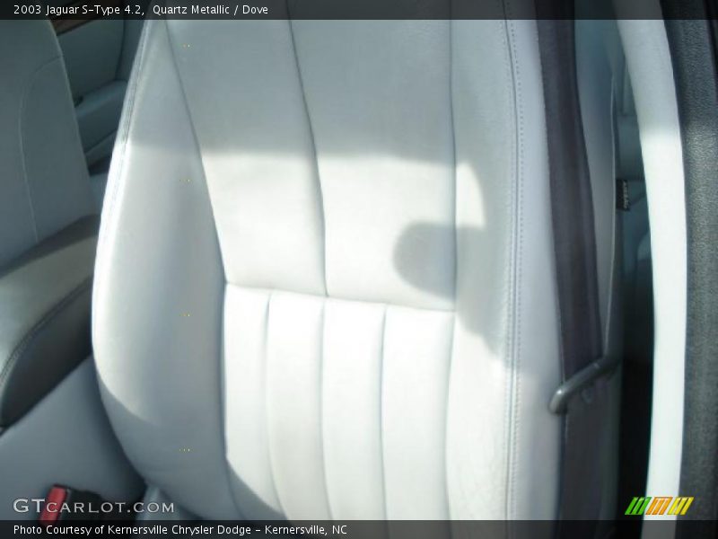 Quartz Metallic / Dove 2003 Jaguar S-Type 4.2