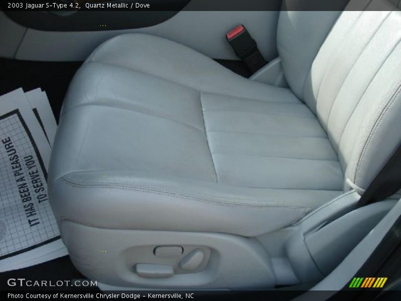 Quartz Metallic / Dove 2003 Jaguar S-Type 4.2