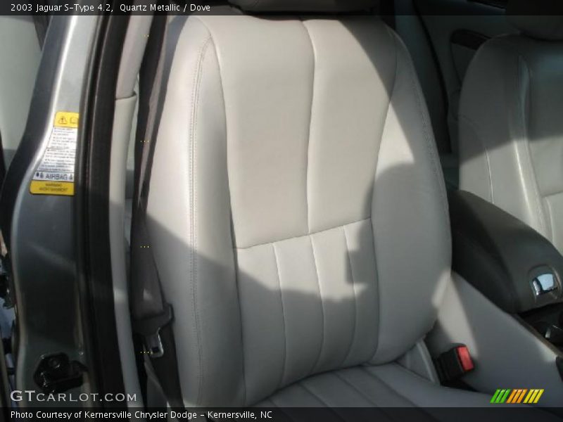 Quartz Metallic / Dove 2003 Jaguar S-Type 4.2