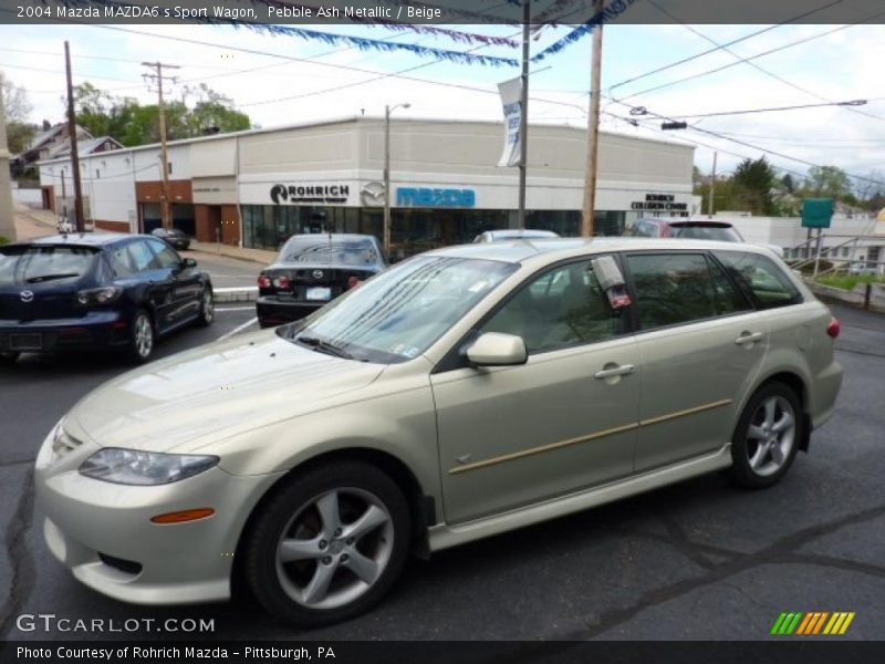 Pebble Ash Metallic / Beige 2004 Mazda MAZDA6 s Sport Wagon