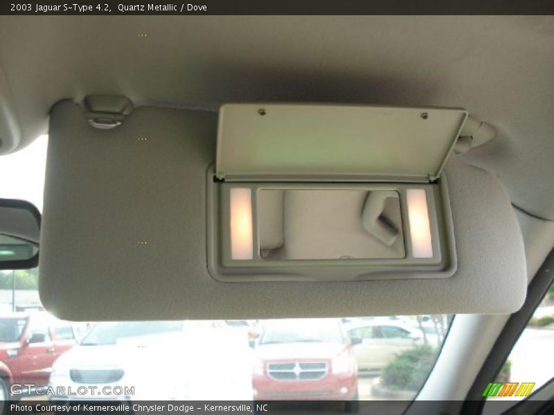 Quartz Metallic / Dove 2003 Jaguar S-Type 4.2