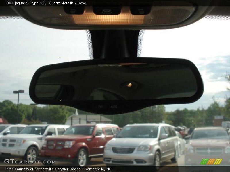 Quartz Metallic / Dove 2003 Jaguar S-Type 4.2
