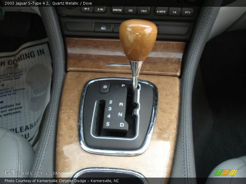 Quartz Metallic / Dove 2003 Jaguar S-Type 4.2