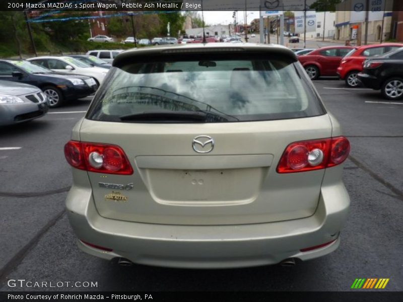 Pebble Ash Metallic / Beige 2004 Mazda MAZDA6 s Sport Wagon