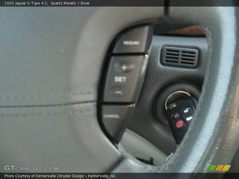 Quartz Metallic / Dove 2003 Jaguar S-Type 4.2