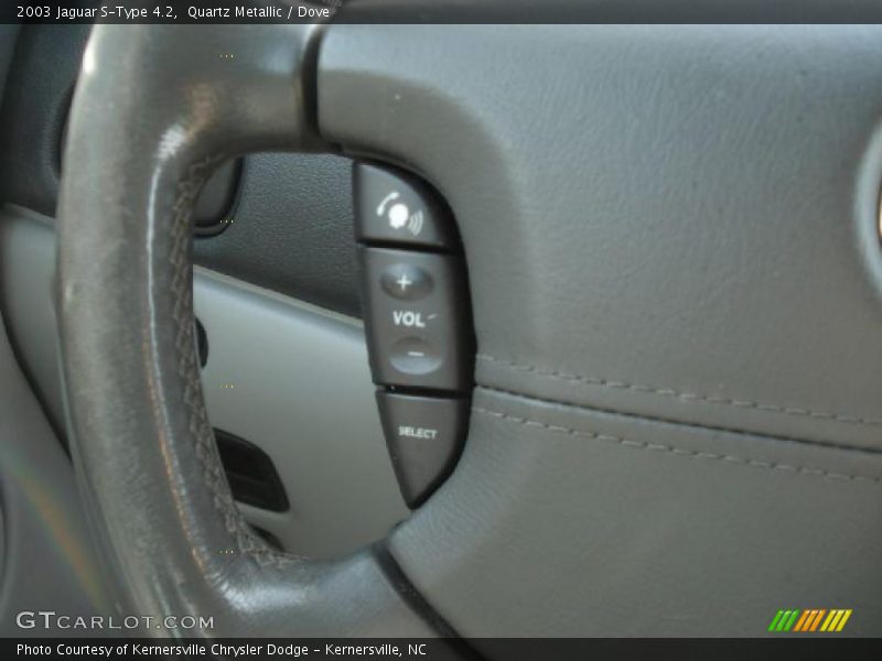 Quartz Metallic / Dove 2003 Jaguar S-Type 4.2