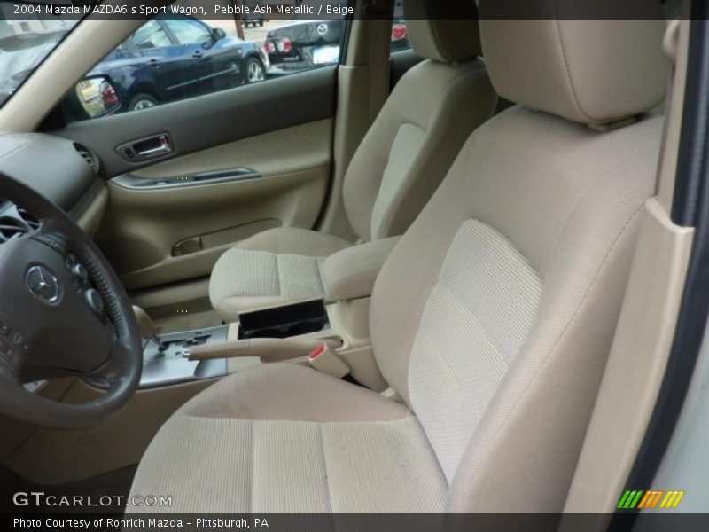  2004 MAZDA6 s Sport Wagon Beige Interior