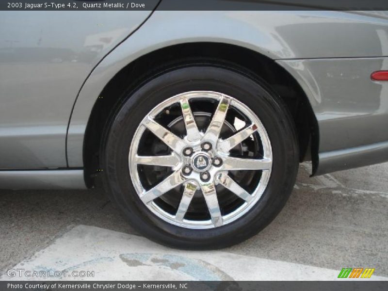 Quartz Metallic / Dove 2003 Jaguar S-Type 4.2