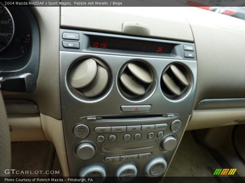 Pebble Ash Metallic / Beige 2004 Mazda MAZDA6 s Sport Wagon
