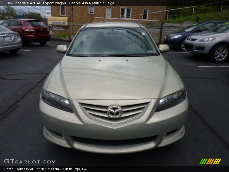 Pebble Ash Metallic / Beige 2004 Mazda MAZDA6 s Sport Wagon