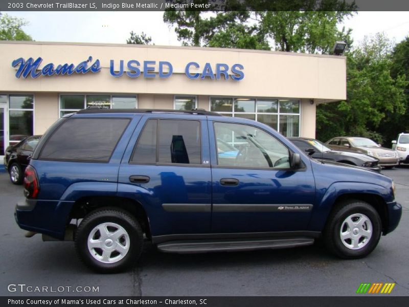 Indigo Blue Metallic / Medium Pewter 2003 Chevrolet TrailBlazer LS