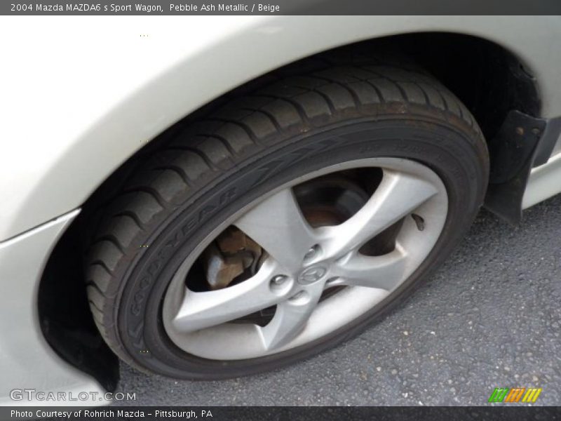 Pebble Ash Metallic / Beige 2004 Mazda MAZDA6 s Sport Wagon