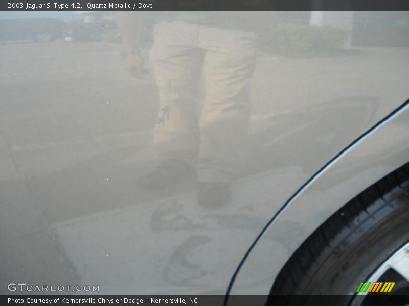Quartz Metallic / Dove 2003 Jaguar S-Type 4.2