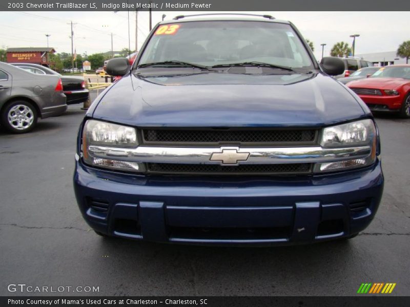 Indigo Blue Metallic / Medium Pewter 2003 Chevrolet TrailBlazer LS