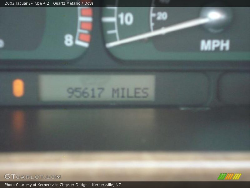 Quartz Metallic / Dove 2003 Jaguar S-Type 4.2