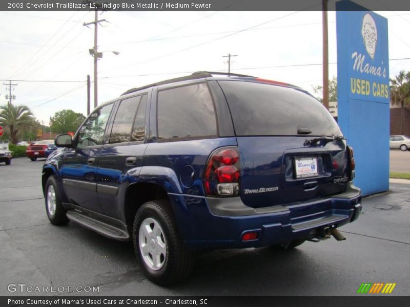 Indigo Blue Metallic / Medium Pewter 2003 Chevrolet TrailBlazer LS