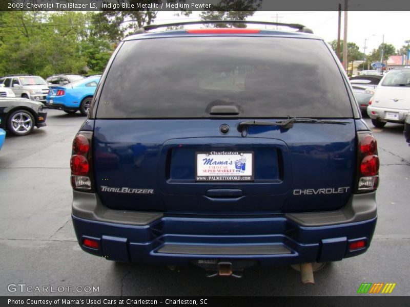 Indigo Blue Metallic / Medium Pewter 2003 Chevrolet TrailBlazer LS