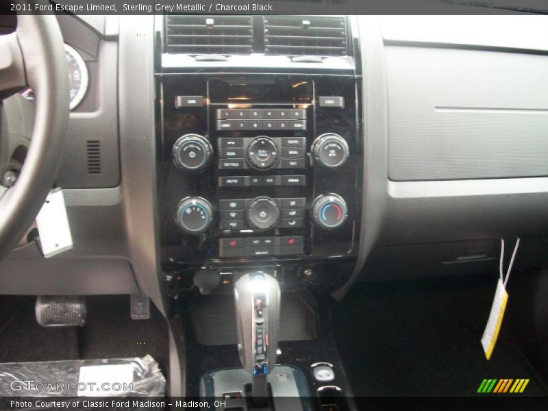 Sterling Grey Metallic / Charcoal Black 2011 Ford Escape Limited
